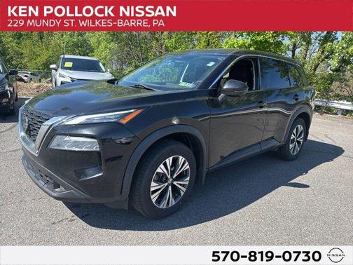 Super Black 2021 Nissan Rogue SV