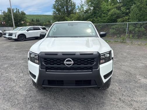 Glacier White 2026 Nissan Frontier S