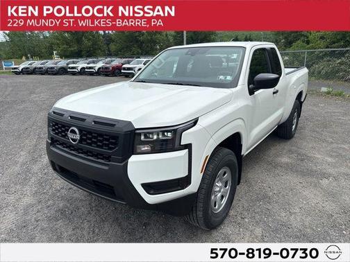 Glacier White 2026 Nissan Frontier S