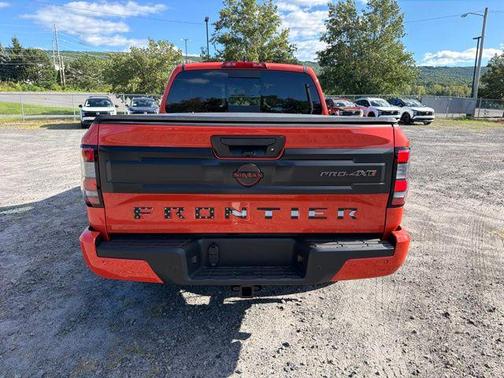 Afterburn Orange 2026 Nissan Frontier PRO-4X