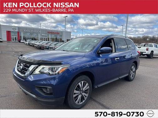 Caspian Blue Metallic 2019 Nissan Pathfinder SV