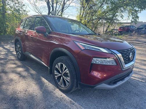 Scarlet Ember Tintcoat 2021 Nissan Rogue SV