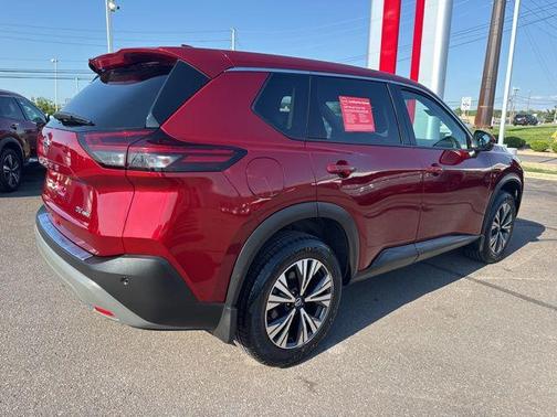Scarlet Ember Tintcoat 2021 Nissan Rogue SV