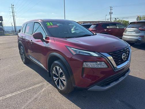 Scarlet Ember Tintcoat 2021 Nissan Rogue SV