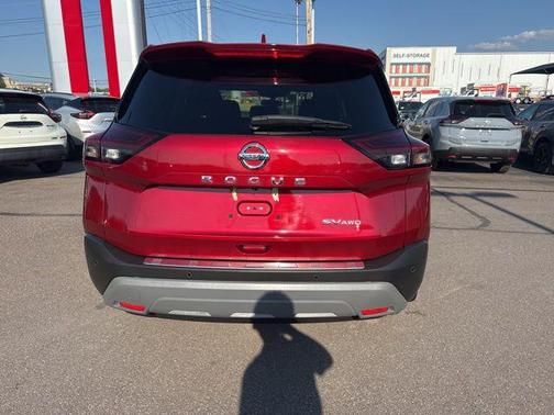 Scarlet Ember Tintcoat 2021 Nissan Rogue SV
