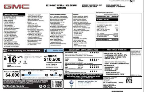 2025 GMC Sierra 1500 Denali Ultimate