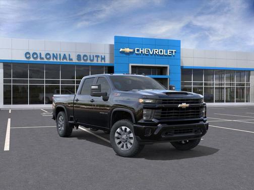 Black 2026 Chevrolet Silverado 2500 Custom