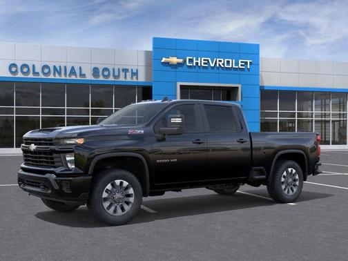 Black 2026 Chevrolet Silverado 2500 Custom