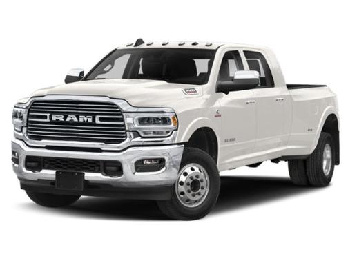 Pearl White 2021 RAM 3500 Limited Mega Cab 4x4 6'4' Box