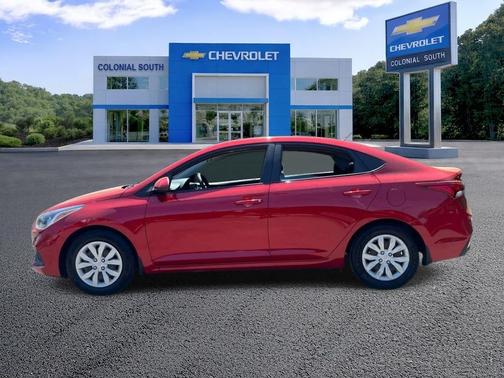 Pomegranate Red 2020 Hyundai Accent SE
