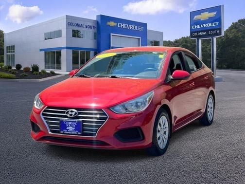 Pomegranate Red 2020 Hyundai Accent SE