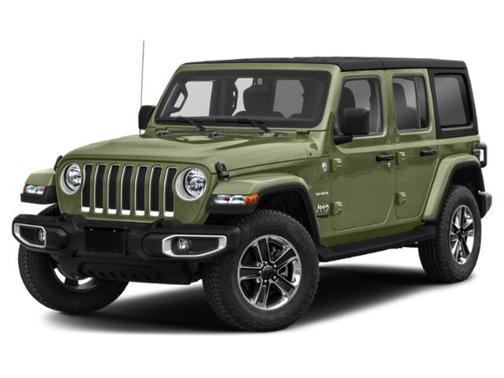 Sarge Green Clearcoat 2022 Jeep Wrangler Unlimited Sahara