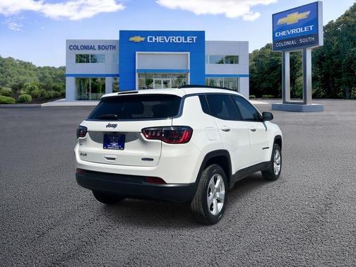White Clearcoat 2021 Jeep Compass Latitude