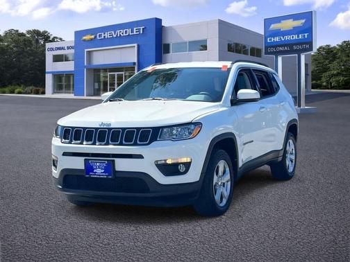 White Clearcoat 2021 Jeep Compass Latitude