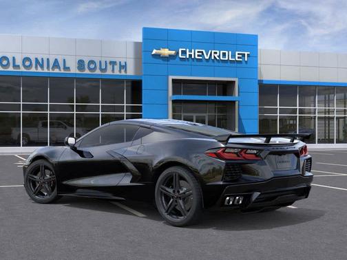 Black 2026 Chevrolet Corvette Stingray w/1LT