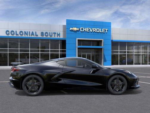 Black 2026 Chevrolet Corvette Stingray w/1LT