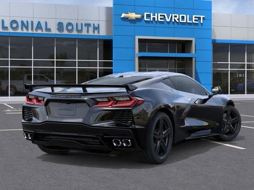 Black 2026 Chevrolet Corvette Stingray w/1LT