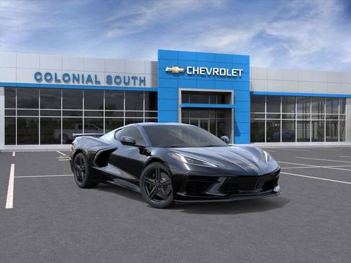 Black 2026 Chevrolet Corvette Stingray w/1LT