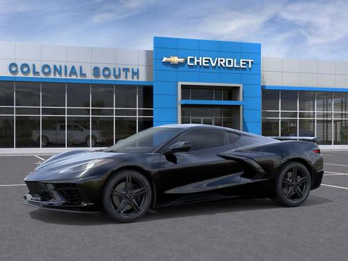 Black 2026 Chevrolet Corvette Stingray w/1LT