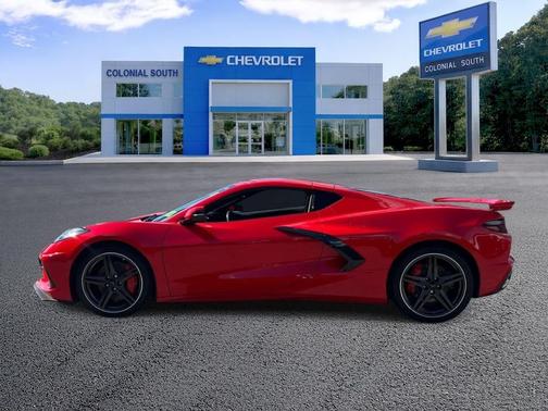 Torch Red 2025 Chevrolet Corvette Stingray w/1LT