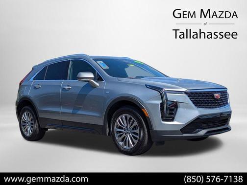 Silver Metallic 2024 Cadillac XT4 Premium Luxury