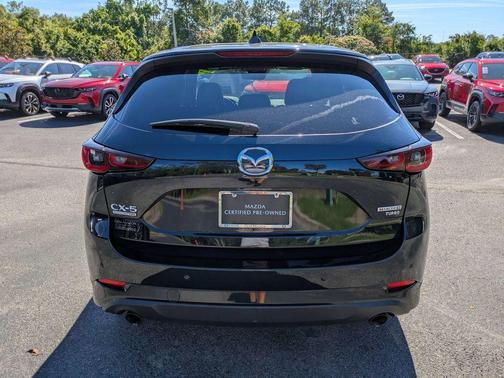 Jet Black Mica 2022 Mazda CX-5 2.5 Turbo Signature