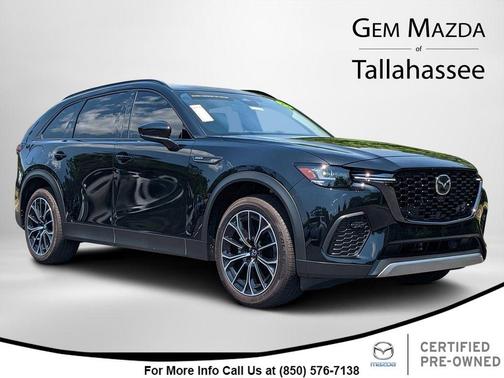 Jet Black Mica 2025 Mazda CX-70 PR SUV