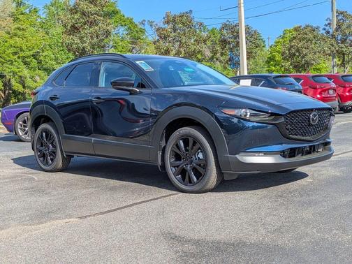 Deep Crystal Blue Mica 2026 Mazda CX-30 Premium Package