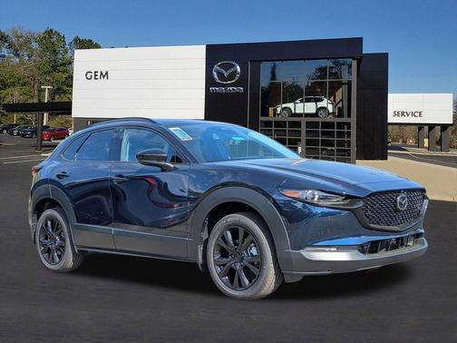 Deep Crystal Blue Mica 2026 Mazda CX-30 Premium Package