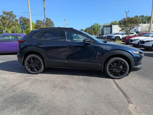 Deep Crystal Blue Mica 2026 Mazda CX-30 Premium Package