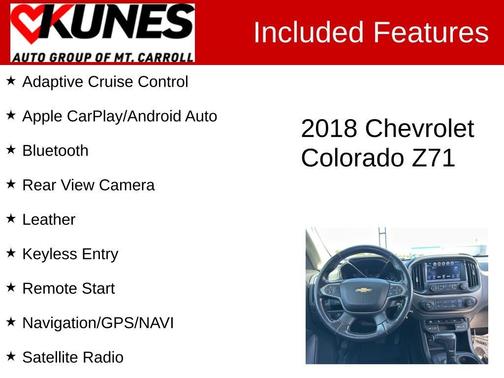 2018 Chevrolet Colorado Z71