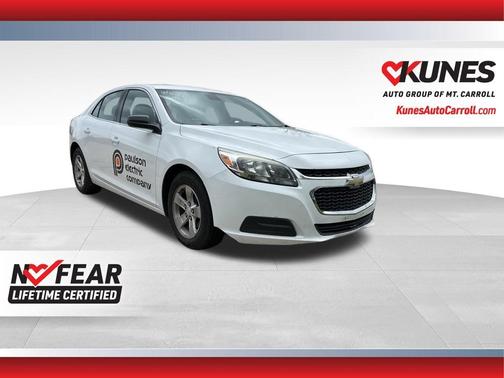 Summit White 2015 Chevrolet Malibu 1FL