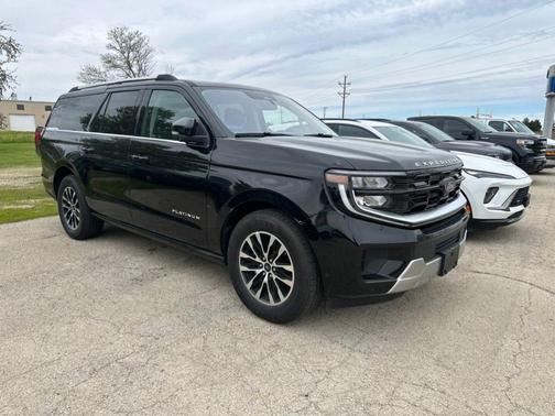 Black Metallic 2025 Ford Expedition Max Platinum
