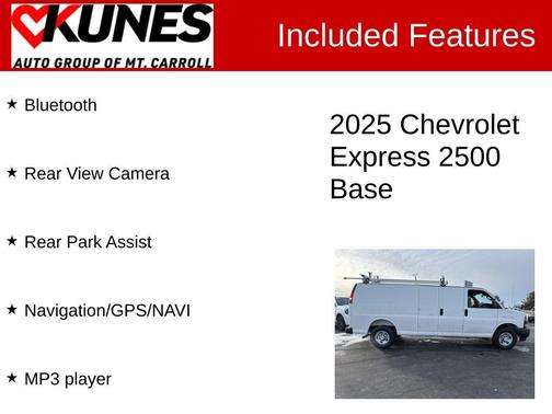 2025 Chevrolet Express 2500 Work Van