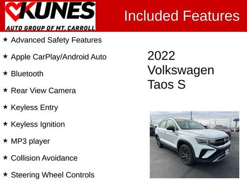 2022 Volkswagen Taos 1.5T S