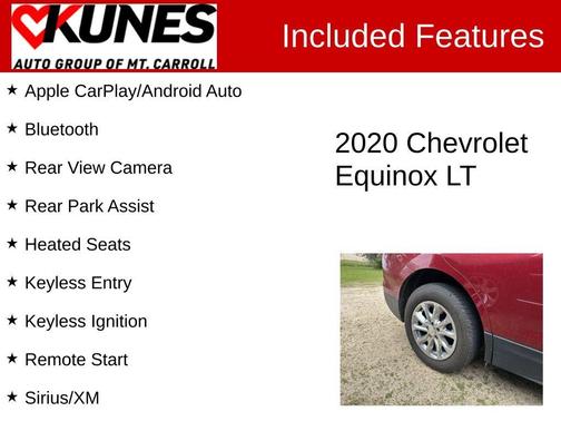 Cajun Red Tintcoat 2020 Chevrolet Equinox 1LT