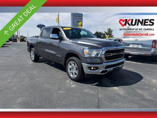 Granite Crystal Clearcoat Metallic 2021 RAM 1500 Big Horn