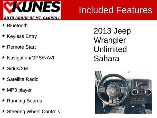 2013 Jeep Wrangler Unlimited Sahara