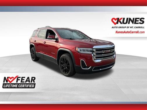 Volcanic Red 2023 GMC Acadia SLT