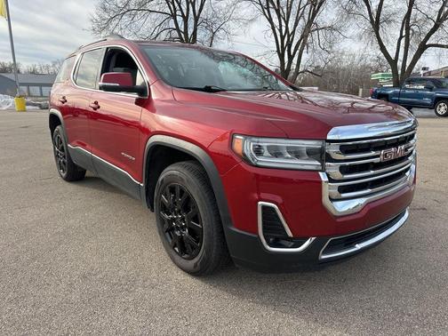 Volcanic Red 2023 GMC Acadia SLT