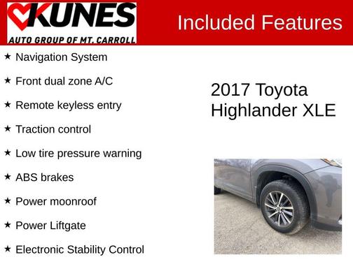 2017 Toyota Highlander XLE
