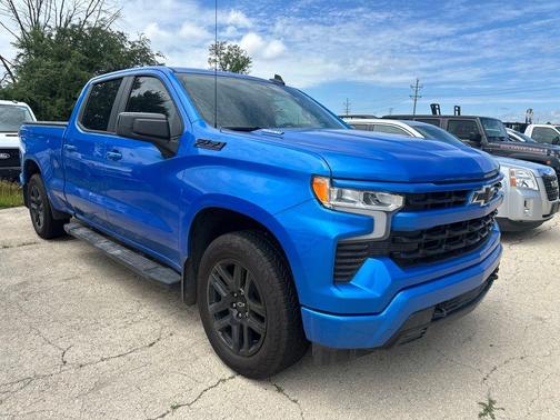 Rip Tide Blue 2025 Chevrolet Silverado 1500 RST