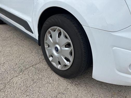 Frozen White 2017 Ford Transit Connect XLT