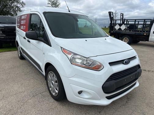 Frozen White 2017 Ford Transit Connect XLT