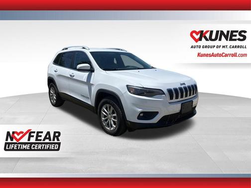 Bright White Clearcoat 2019 Jeep Cherokee Latitude
