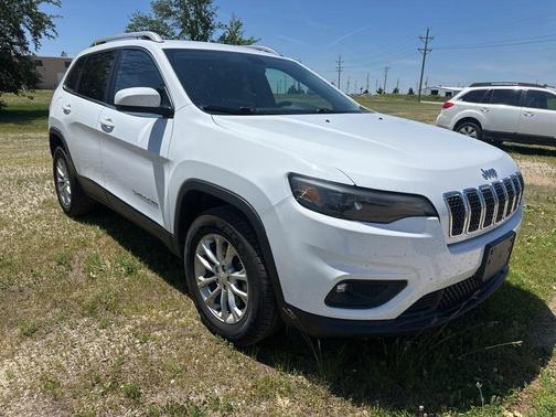 Bright White Clearcoat 2019 Jeep Cherokee Latitude