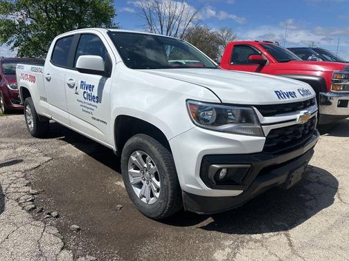 Summit White 2022 Chevrolet Colorado LT