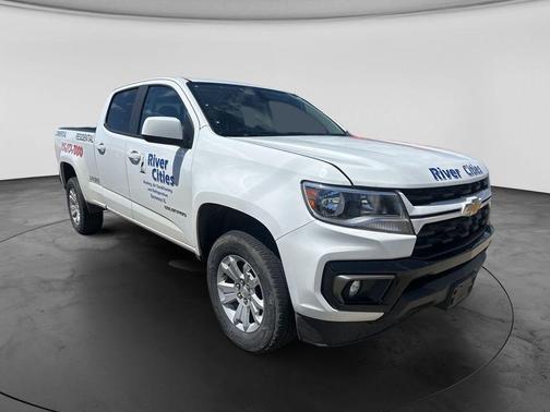 Summit White 2022 Chevrolet Colorado LT