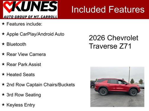 2026 Chevrolet Traverse Z71