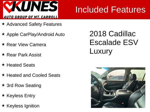 Black Raven 2018 Cadillac Escalade ESV Luxury